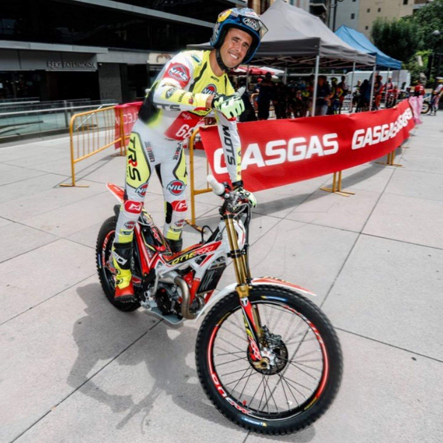 Adam Raga ha estat el millor en la jornada inicial del trial lauredià.