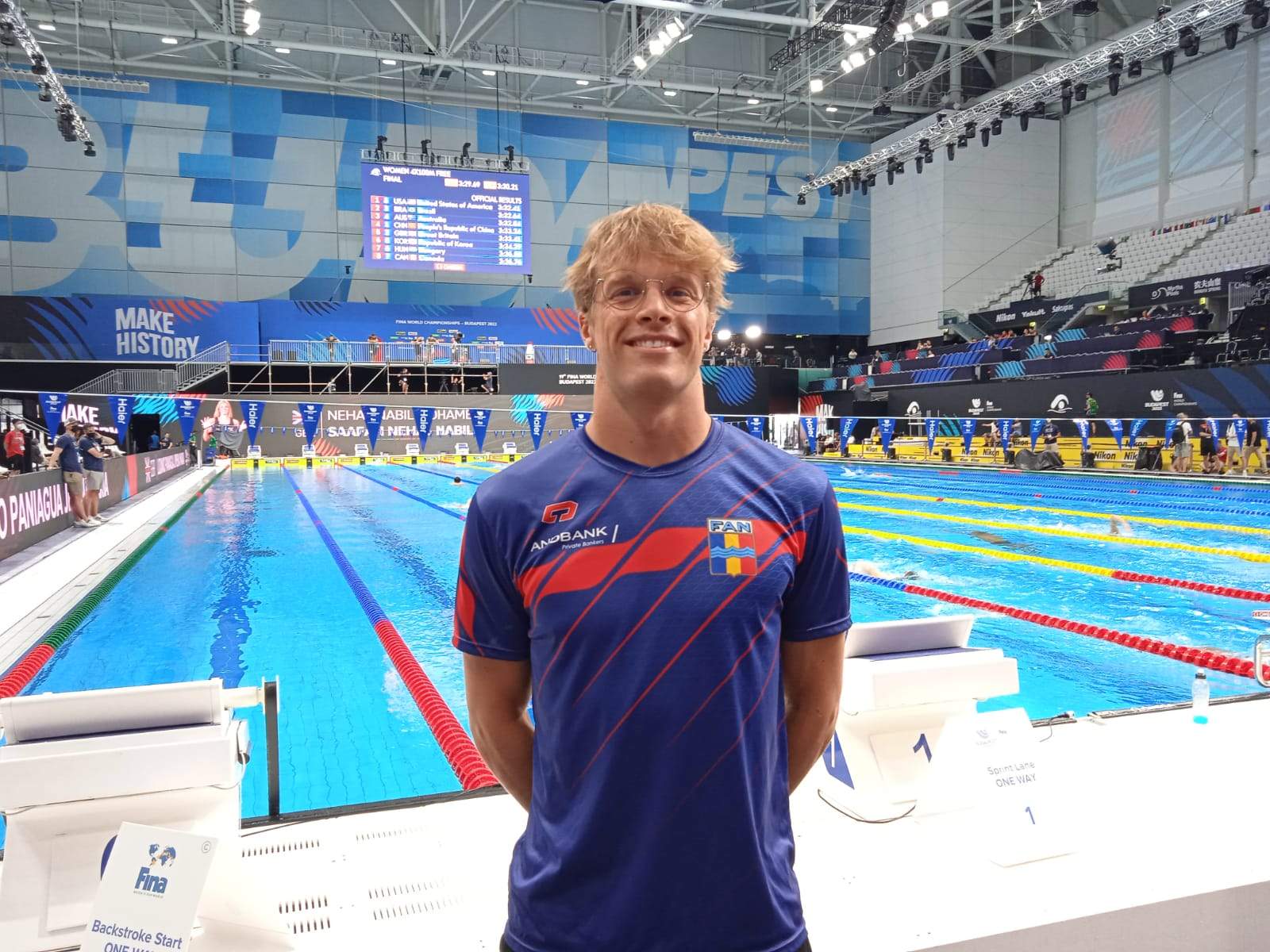 Bernat Lomero, en una competició anterior.