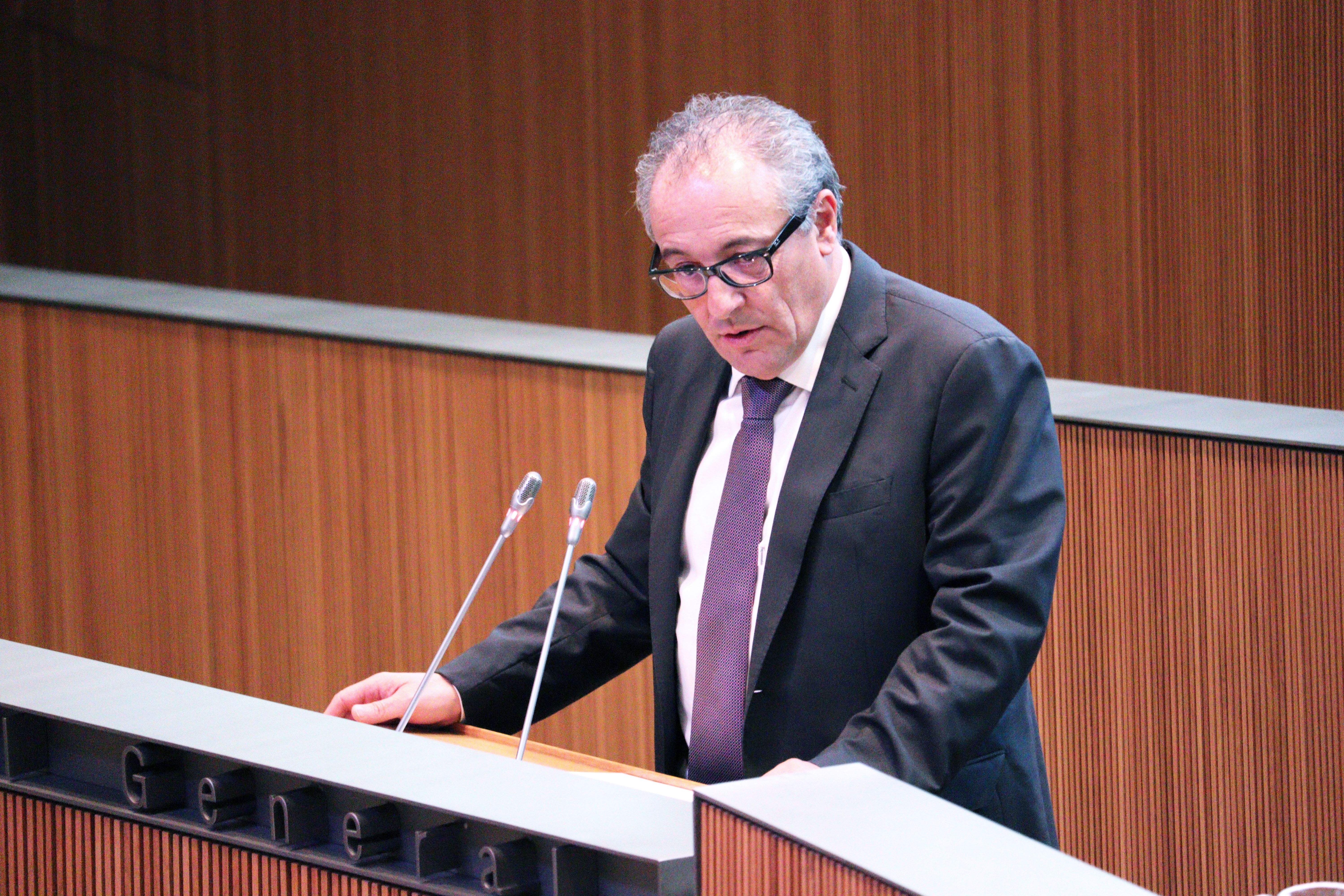 El conseller general Joan Carles Camp.