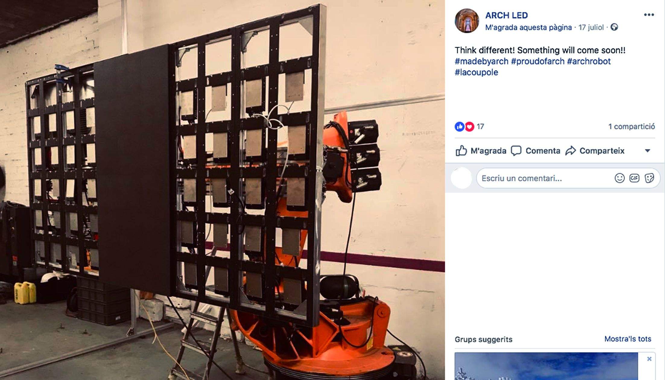 L'empresa anunciava a través del seu perfil de Facebook, el mes passat, un nou projecte que tenia entre mans; ahir s'hauria exposat als treballadors que encara resten a la fàbrica.