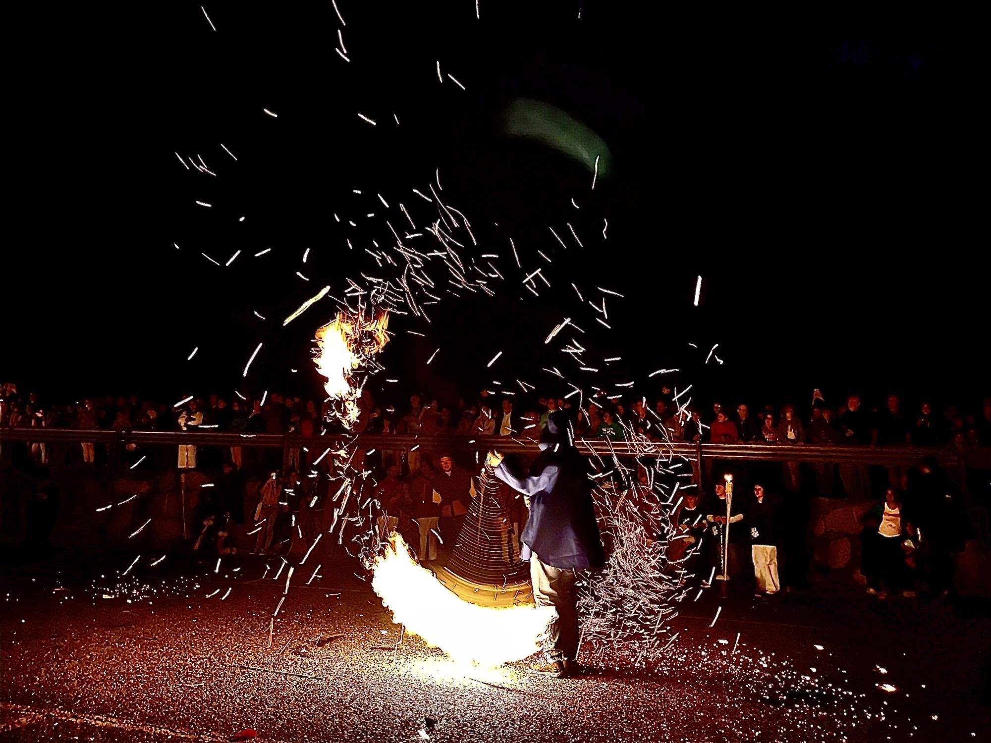 Les falles van rodar de nou a la Massana.