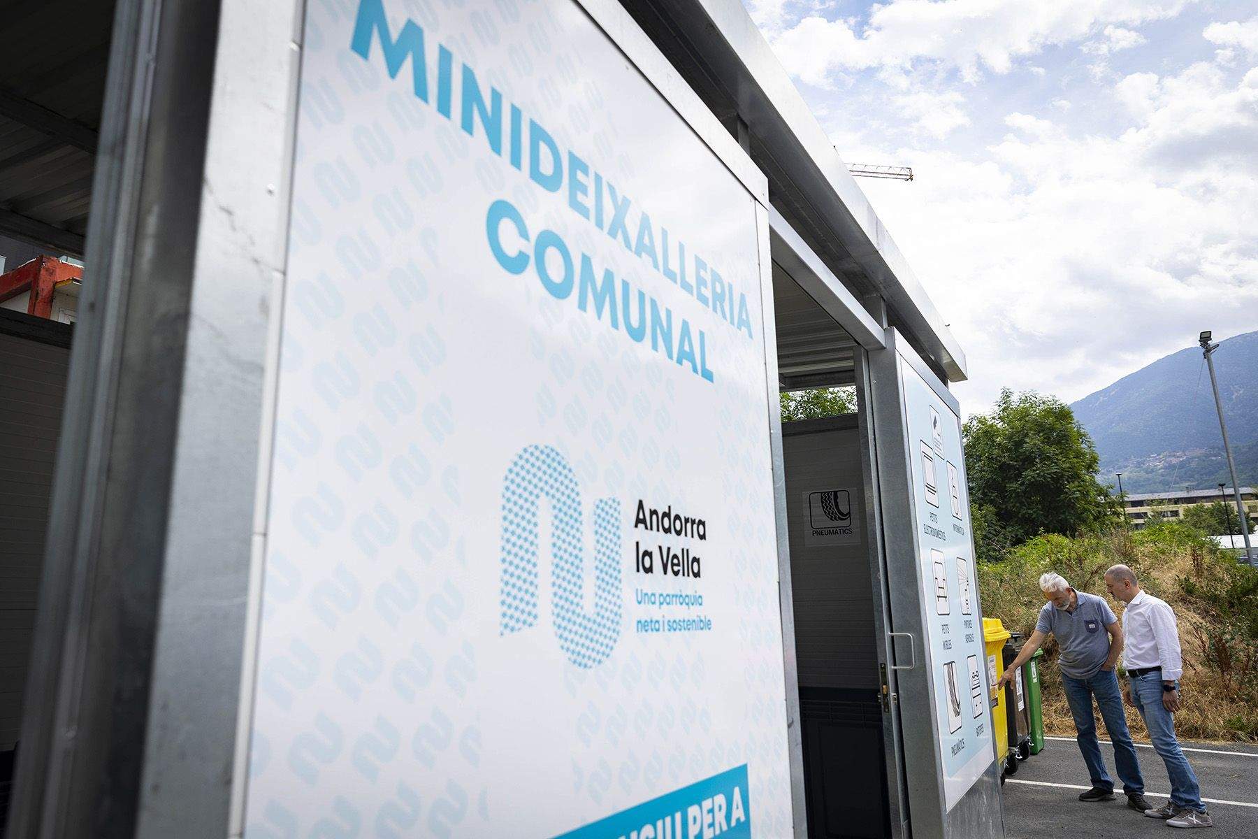 La nova minideixalleria d'Andorra la Vella.