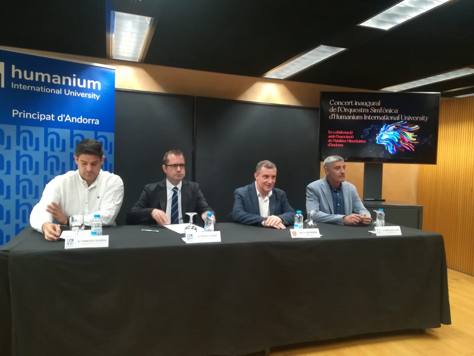 La universitat s'ha presentat aquest dilluns en roda de premsa a Sant Julià.