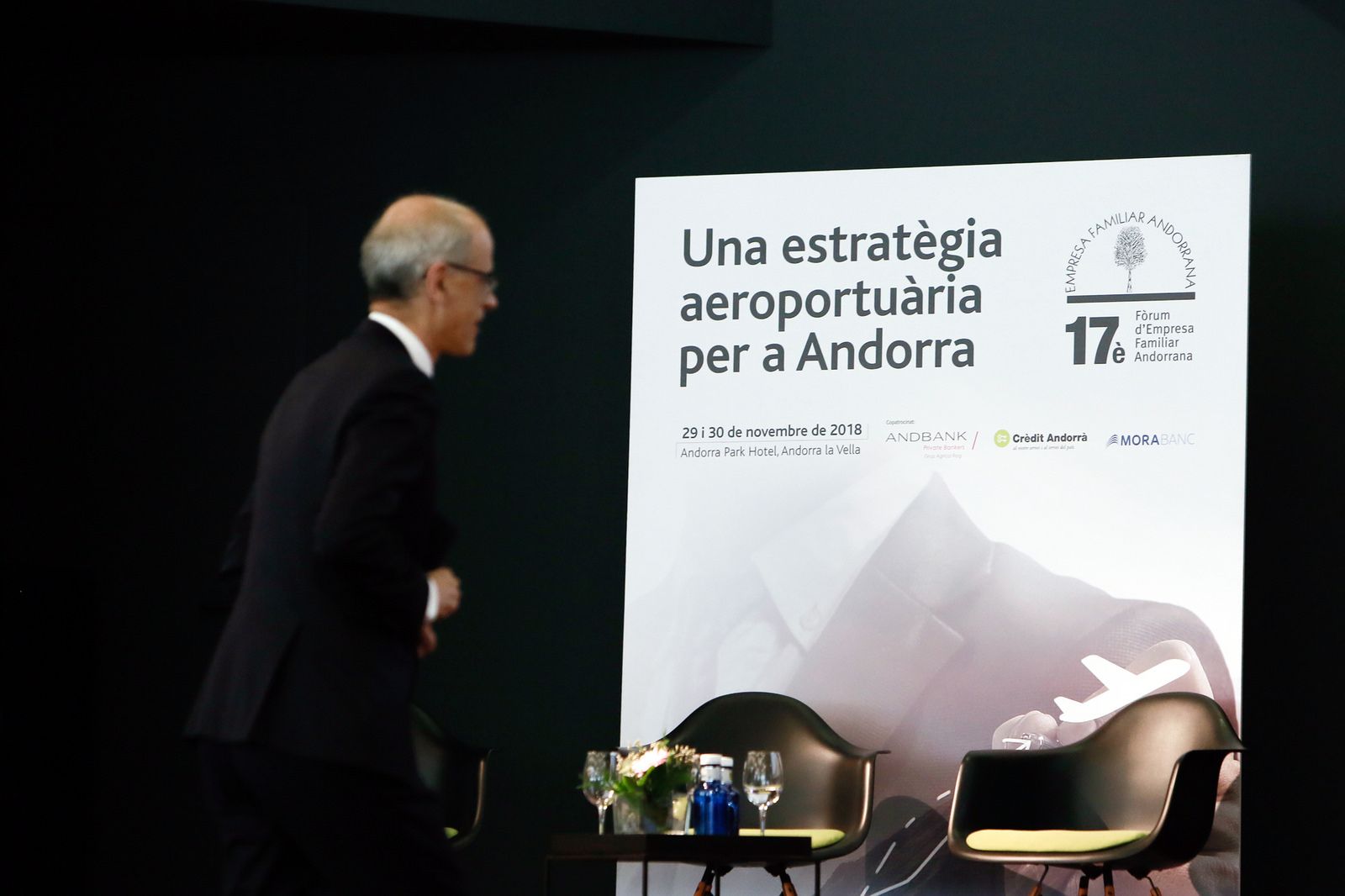 Intervenció del cap de Govern, Toni Martí, durant la cloenda de l'EFA.