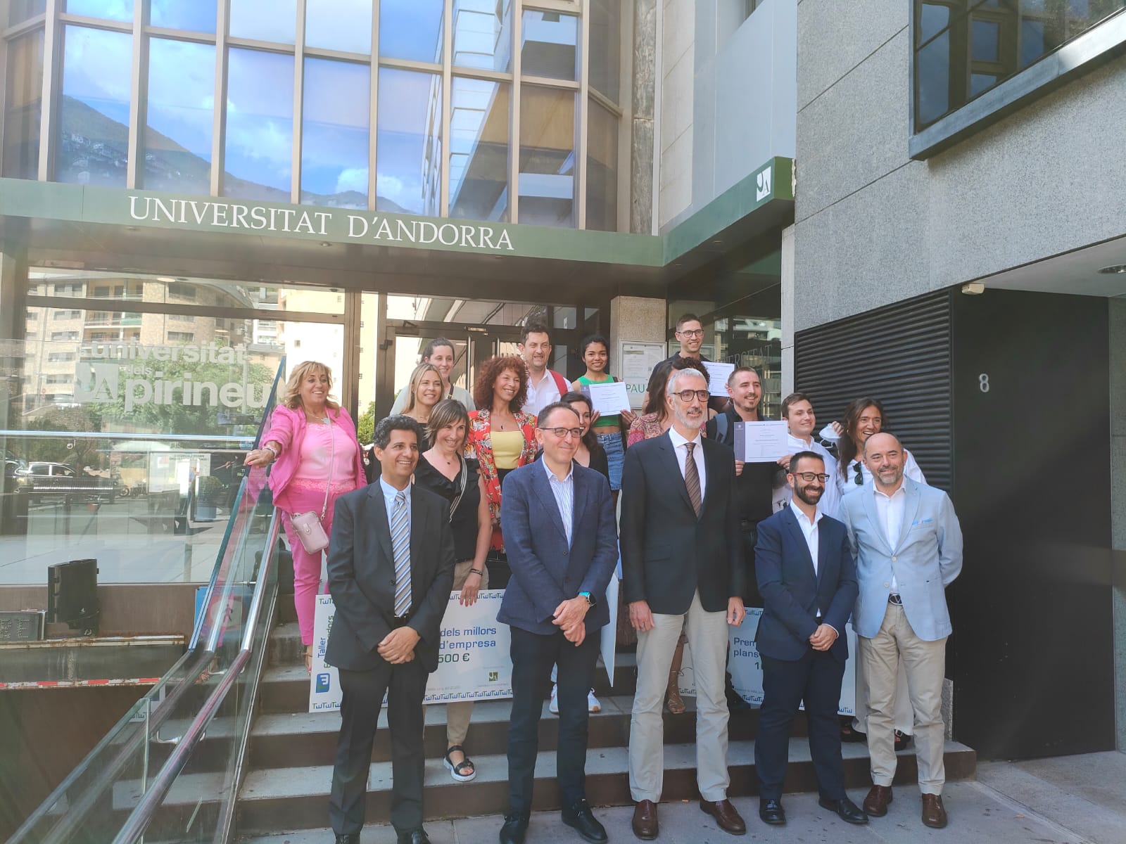 Entrega de guardons del Taller d'Emprenedors