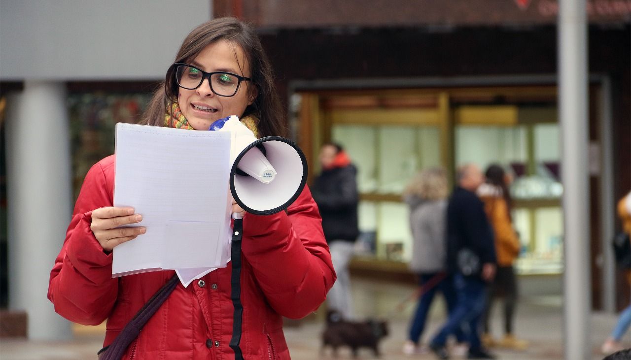 La presidenta de l'associació Stop Violències, Vanessa M. Cortés