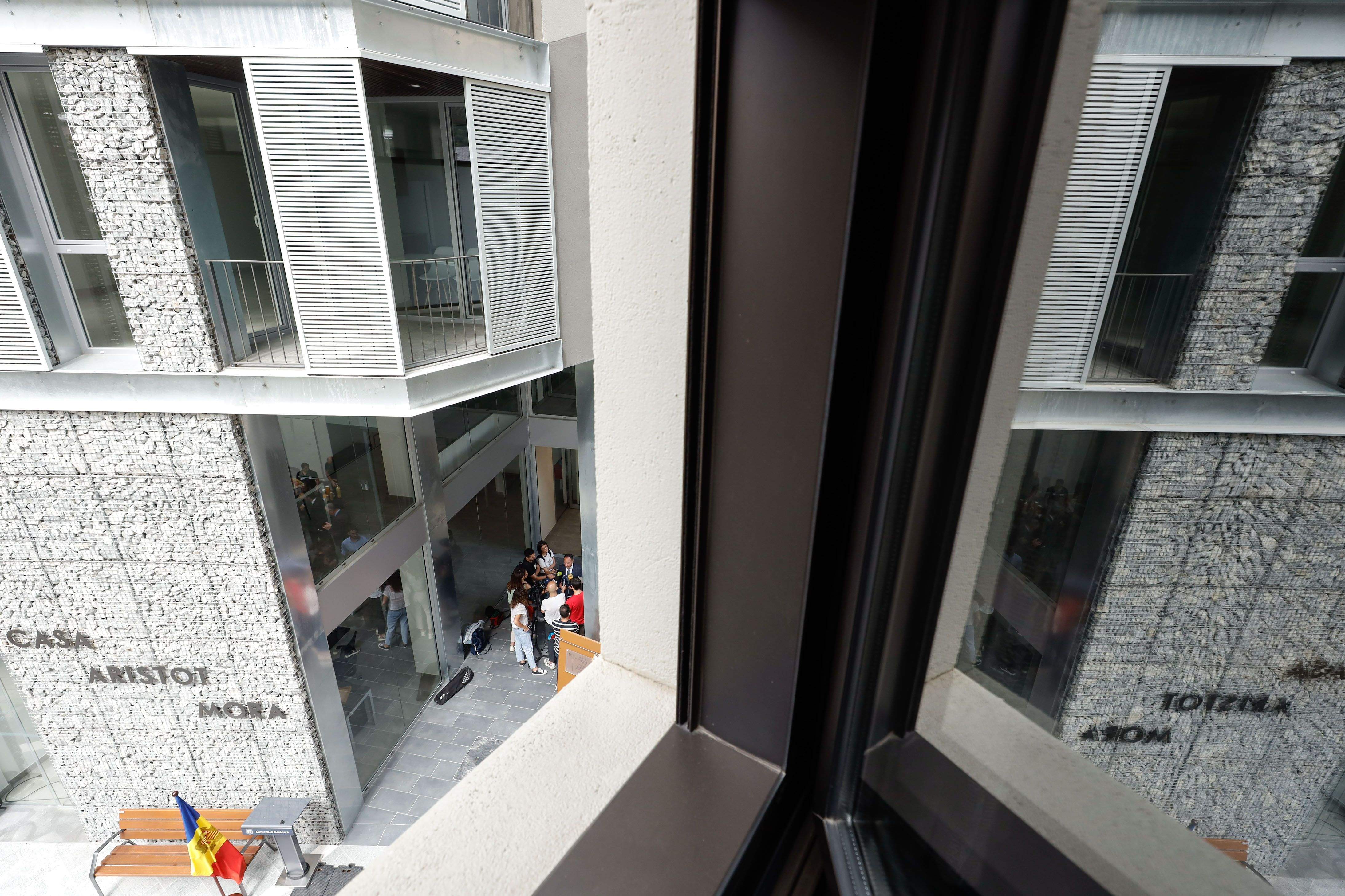 El nou edifici d'habitatges de protecció pública.