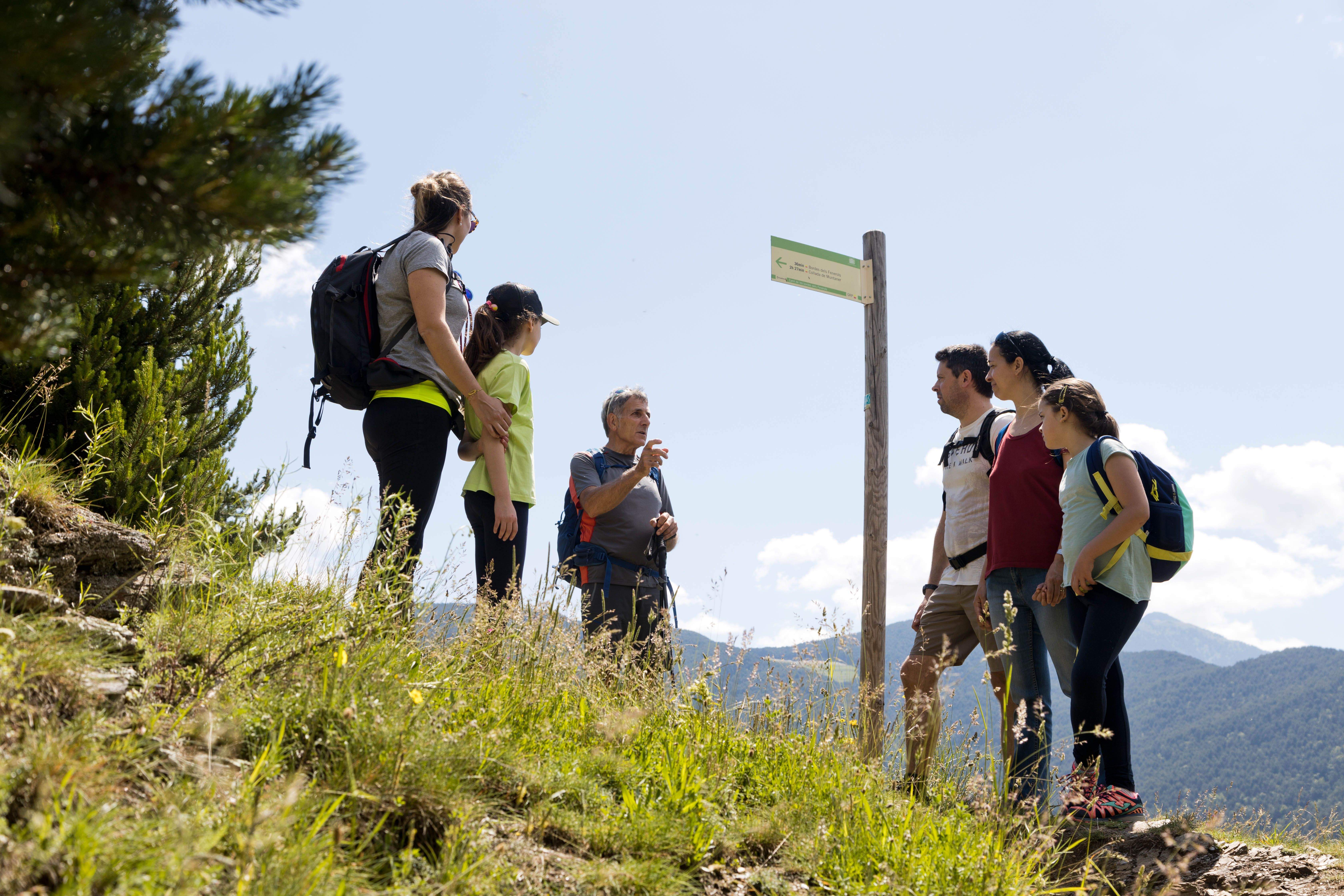 Una imatge de les excursions a peu guiades d'edicions anteriors.