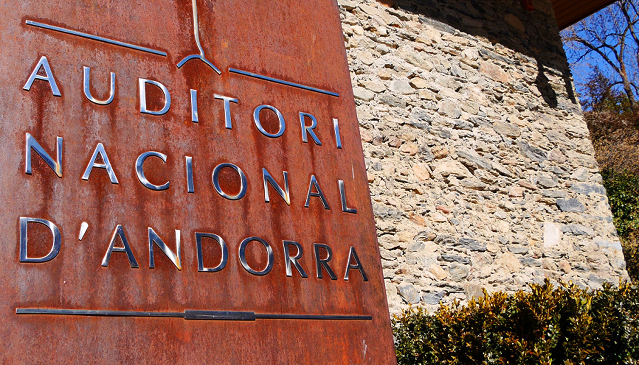 Exterior de l'Auditori Nacional.