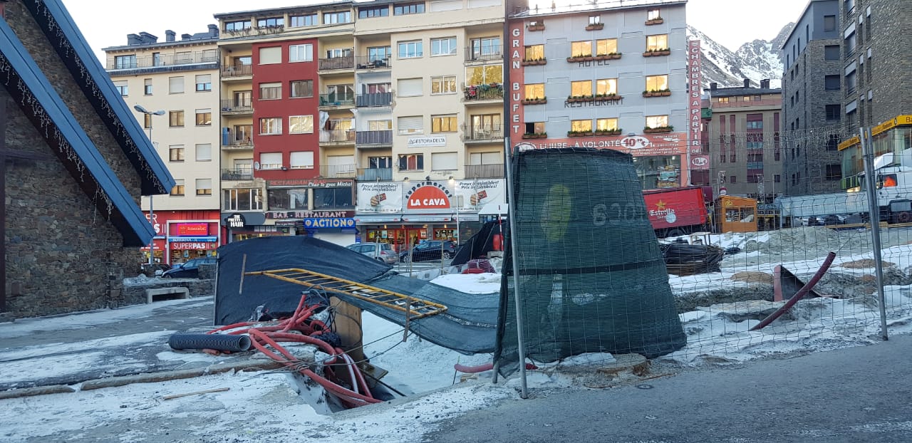 Ventada al Pas de la casa aquest dimecres al matí