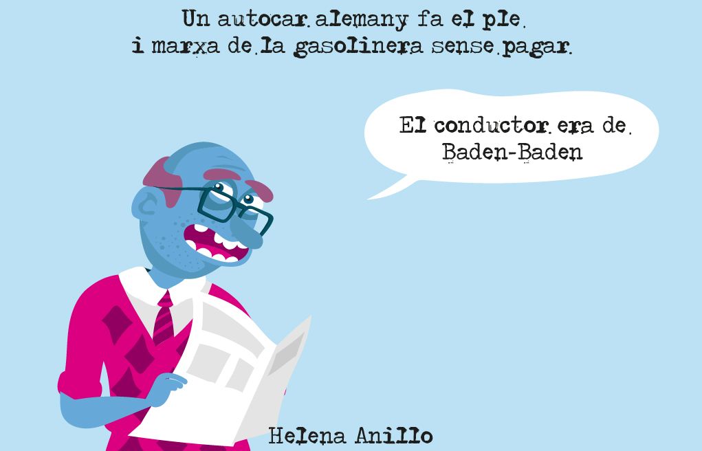 Fa el ple i marxa sense pagar.