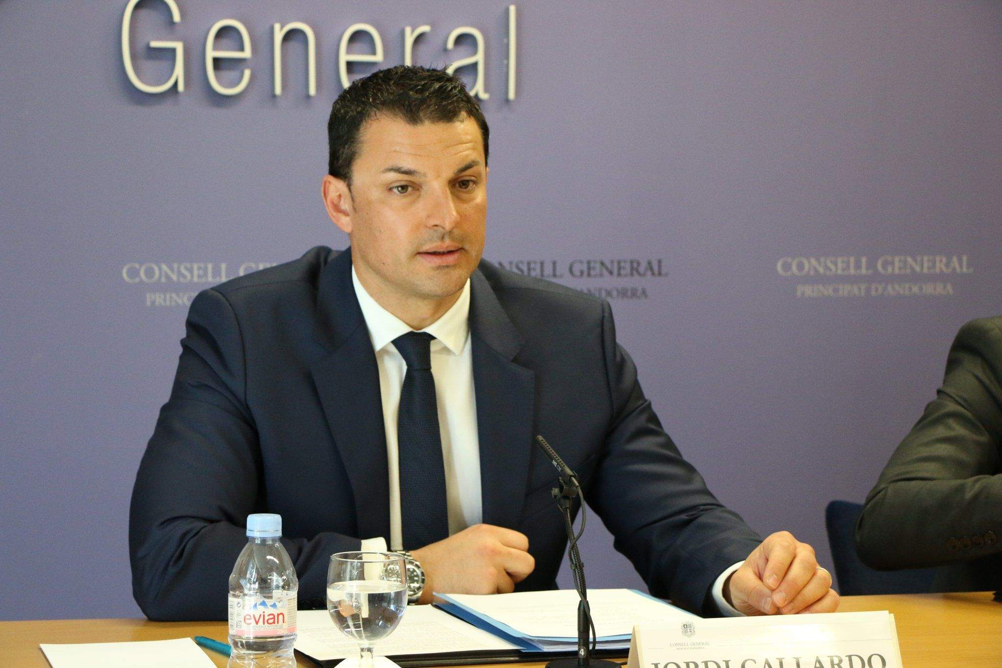 El president del Grup Parlamentari Liberal, Jordi Gallardo