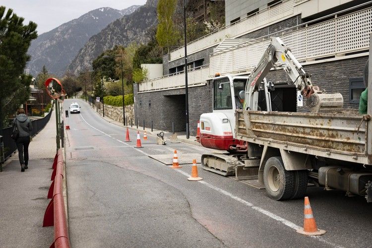 Inici dels treballs l'abril passat.