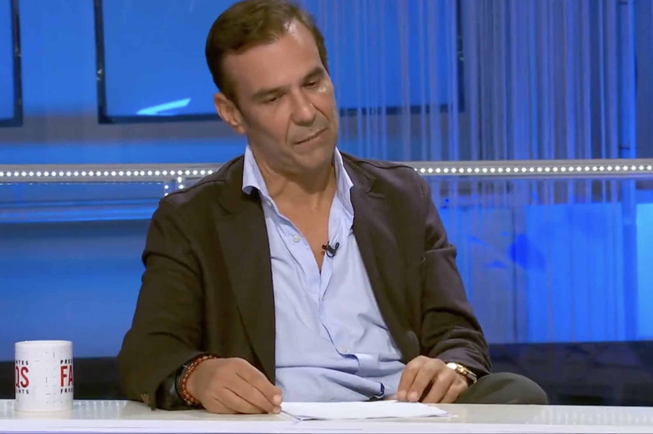 Francisco Marco durant la seva intervenció al programa 'Preguntes Freqüents (FAQS)'.