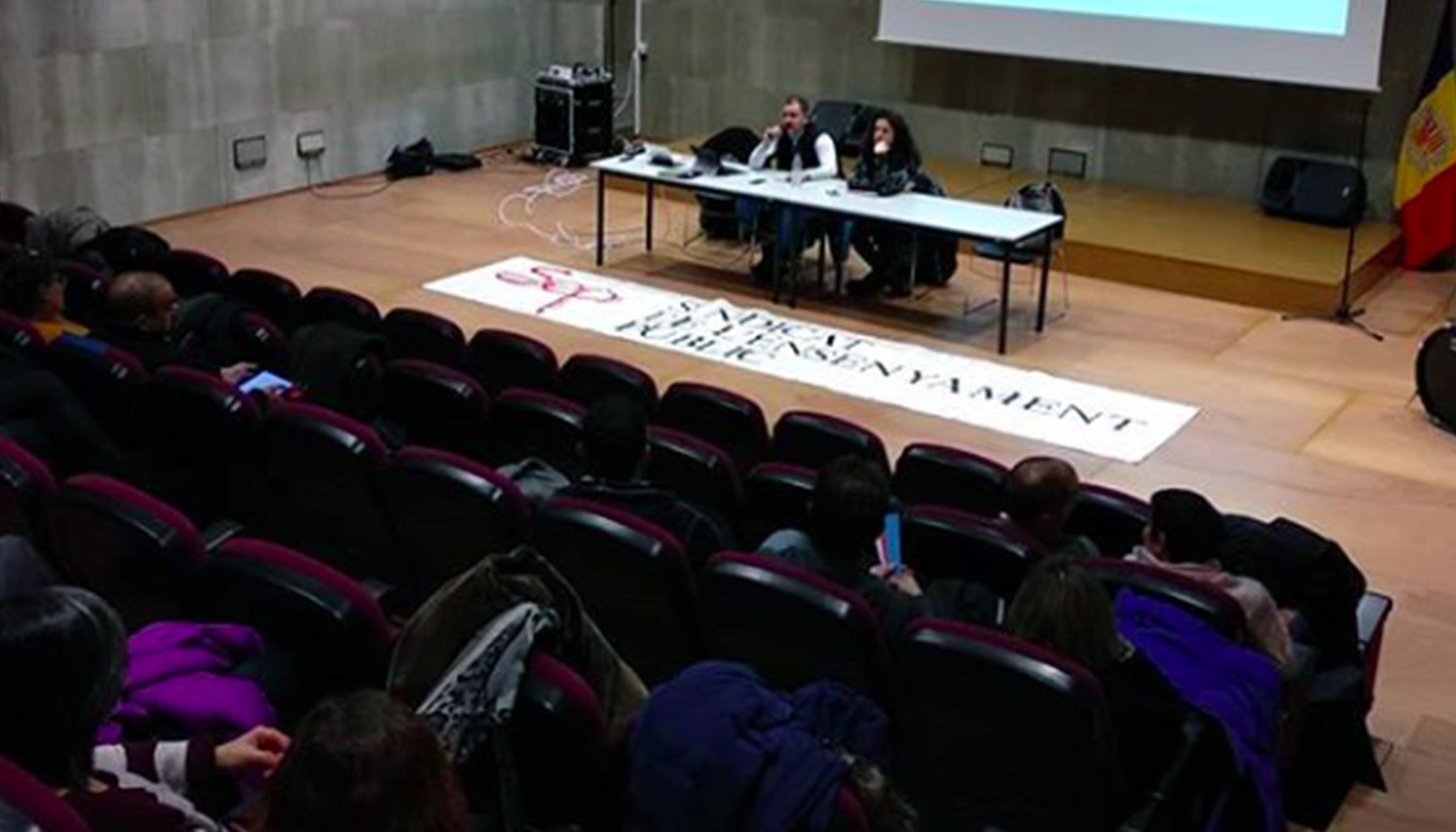 Imatge de la darrera assemblea del SEP. Imatge de la darrera assemblea del SEP.