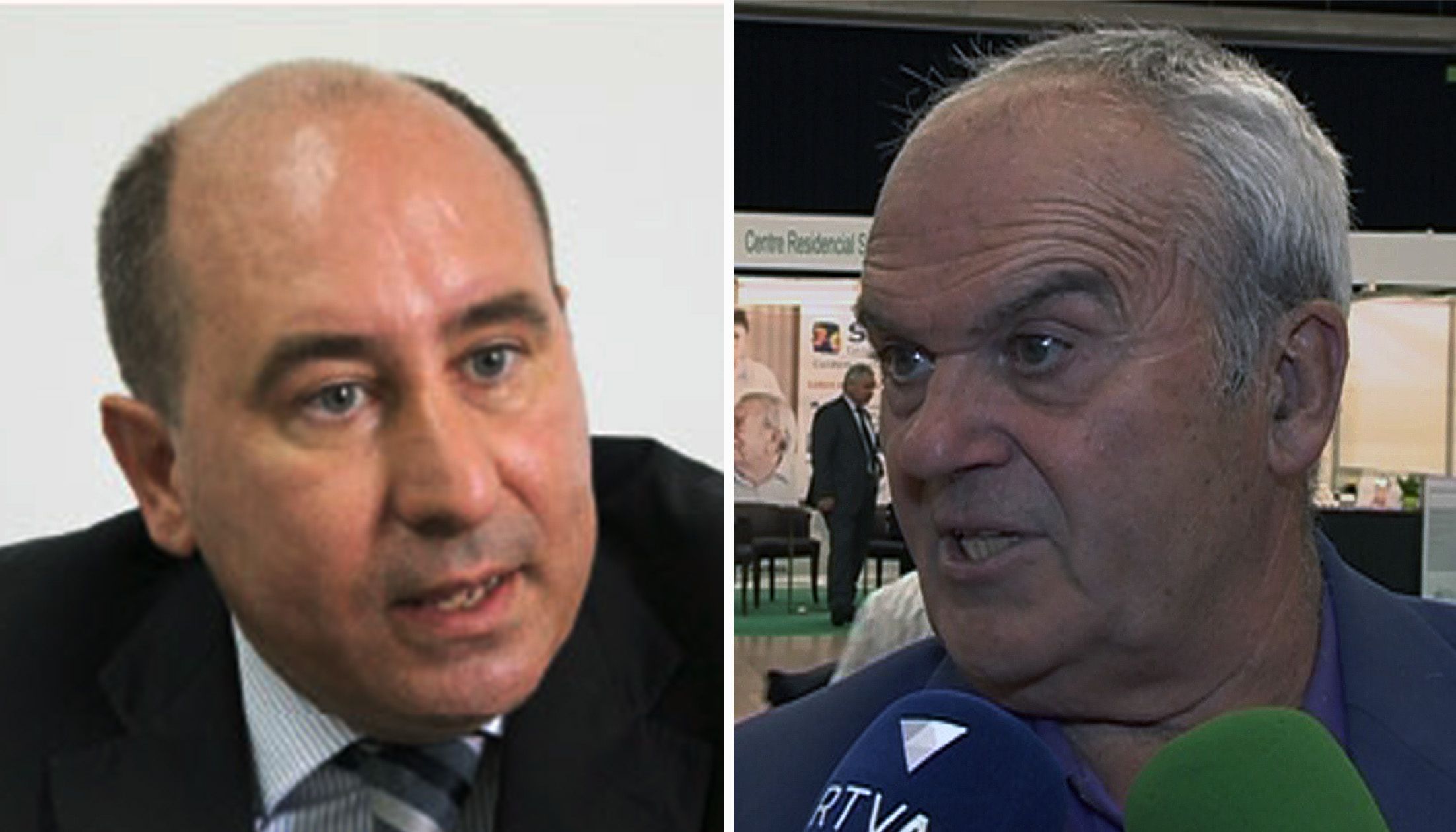 Alfons Clavera (esquerra) i Simó Duró són dos dels impulsors d'una associació que encara està molt verda.