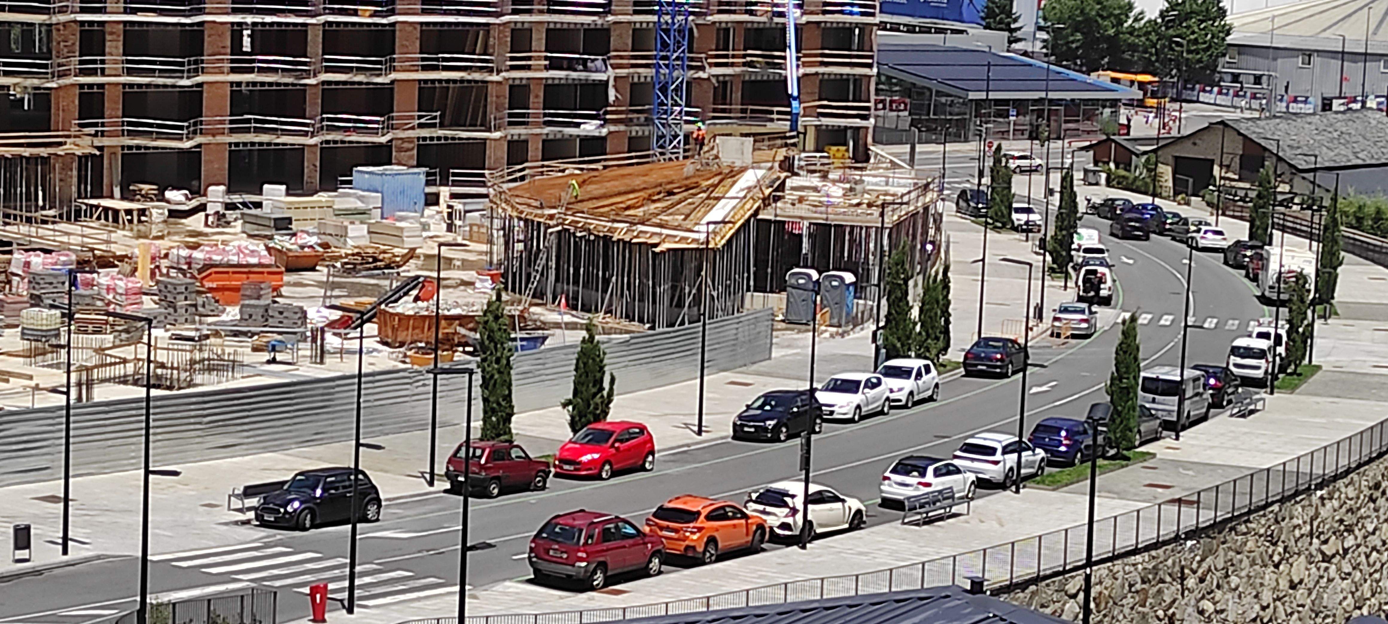 Una imatge del vial de la Borda Nova.