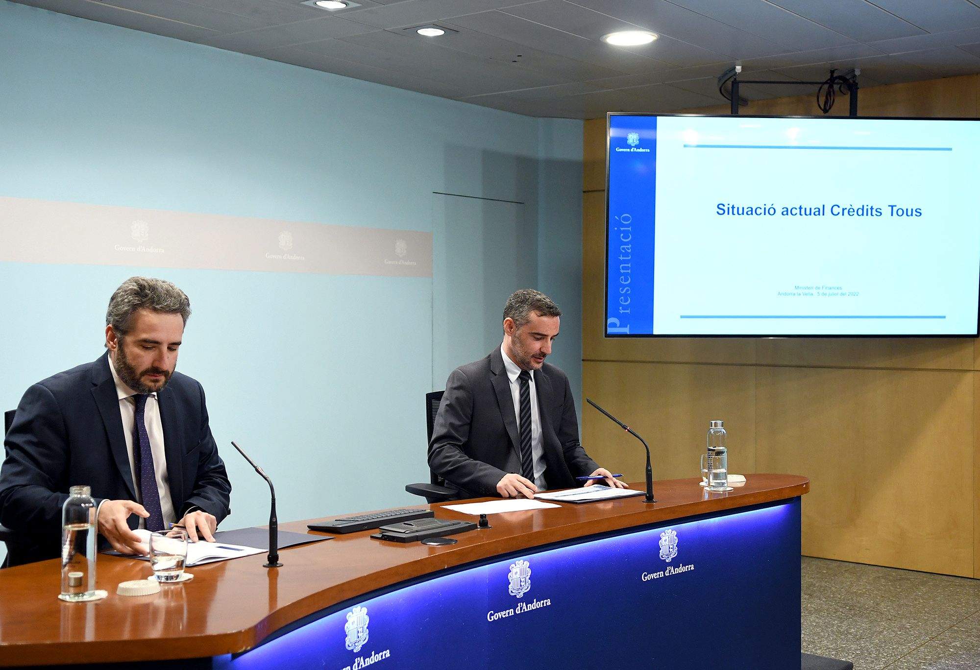 JOVER I BALLESTÀ HAN PRESENTAT EL BALANÇ DEL PROGRAMA DE CRÈDITS TOUS.