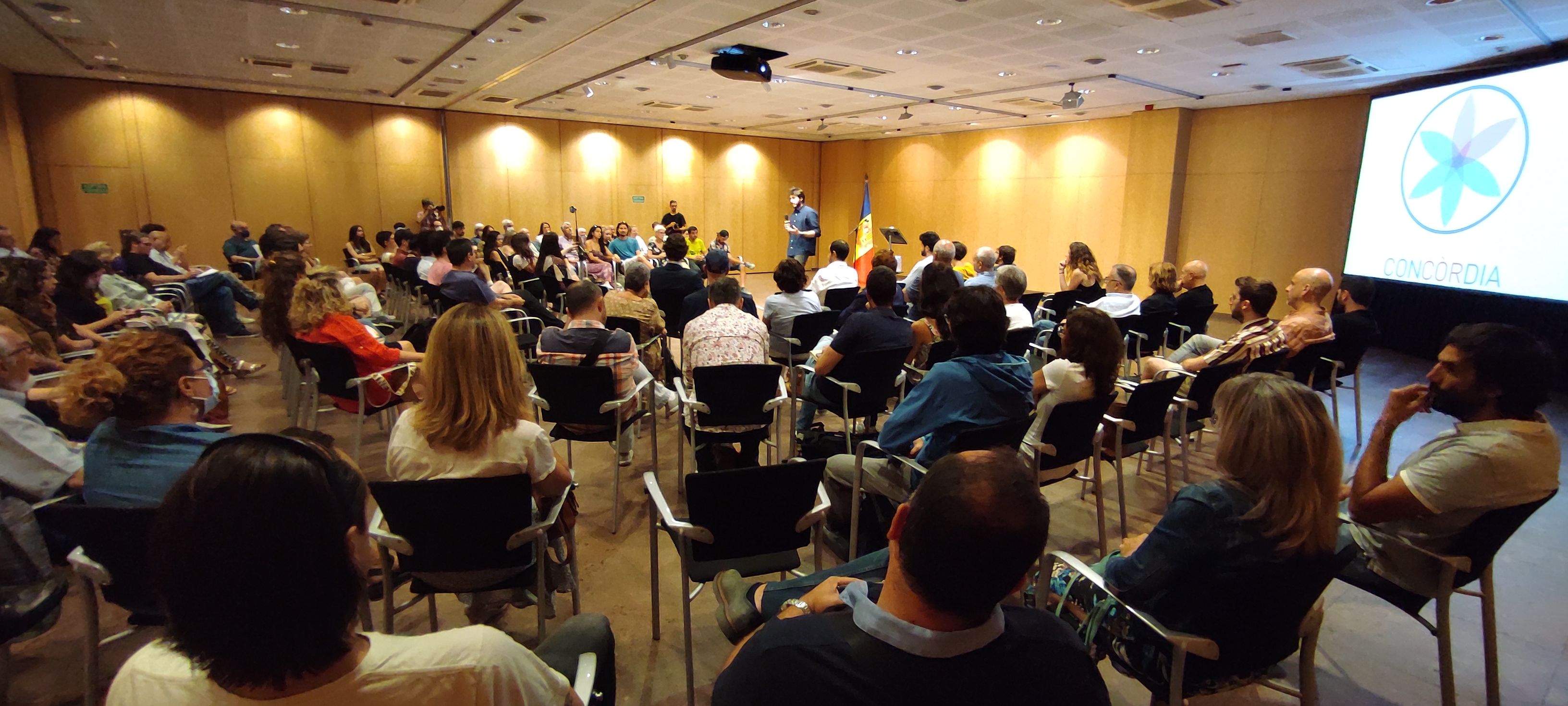 Un moment de la intervenció de Cerni Cairat.