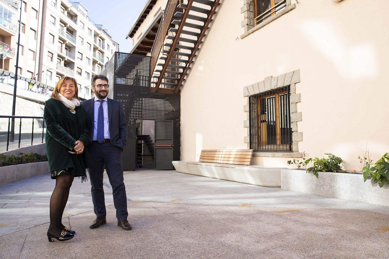 Presentació del nou espai públic de Ciutat de Valls cedit al Comú pel Govern