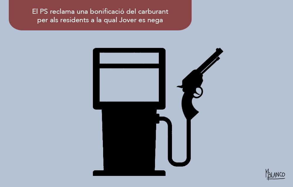 Carburant a mà armada.
