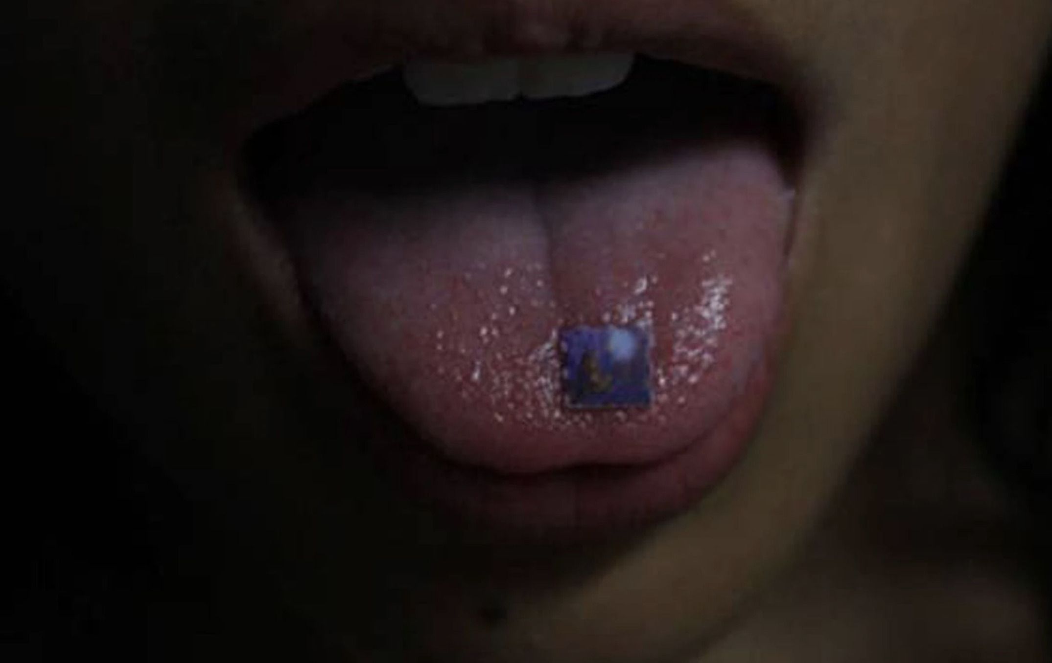 Una imatge d'arxiu d'una porció d'LSD.