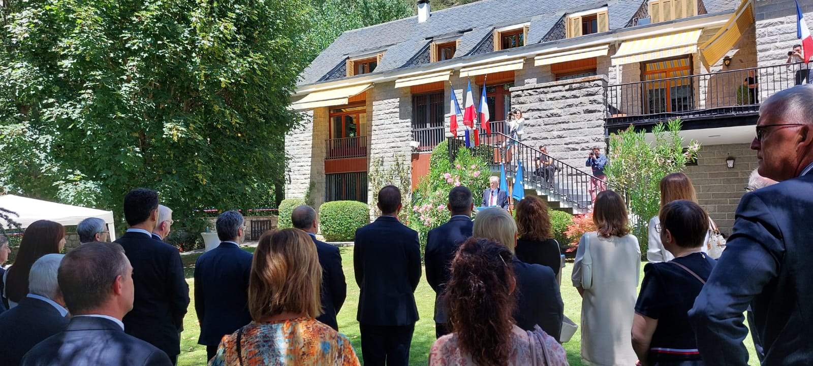 Un moment del parlament de Tribolet.