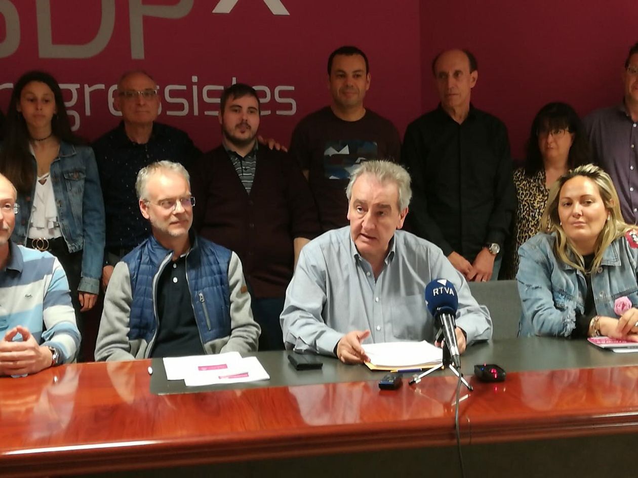 Jaume Bartumeu durant la roda de premsa.