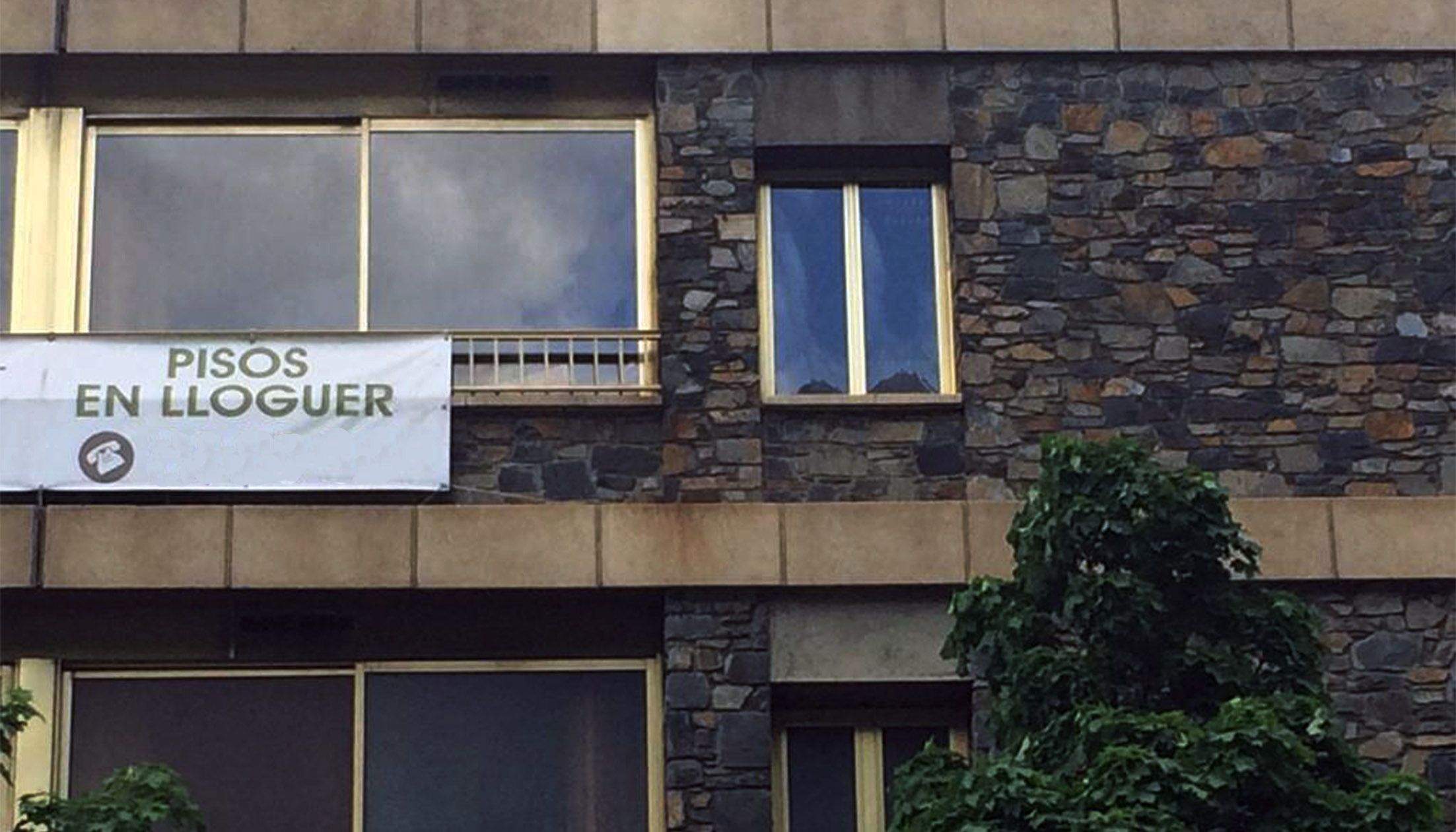 Imatge d'arxiu d'uns pisos que al seu dia estaven pendents de ser llogats.