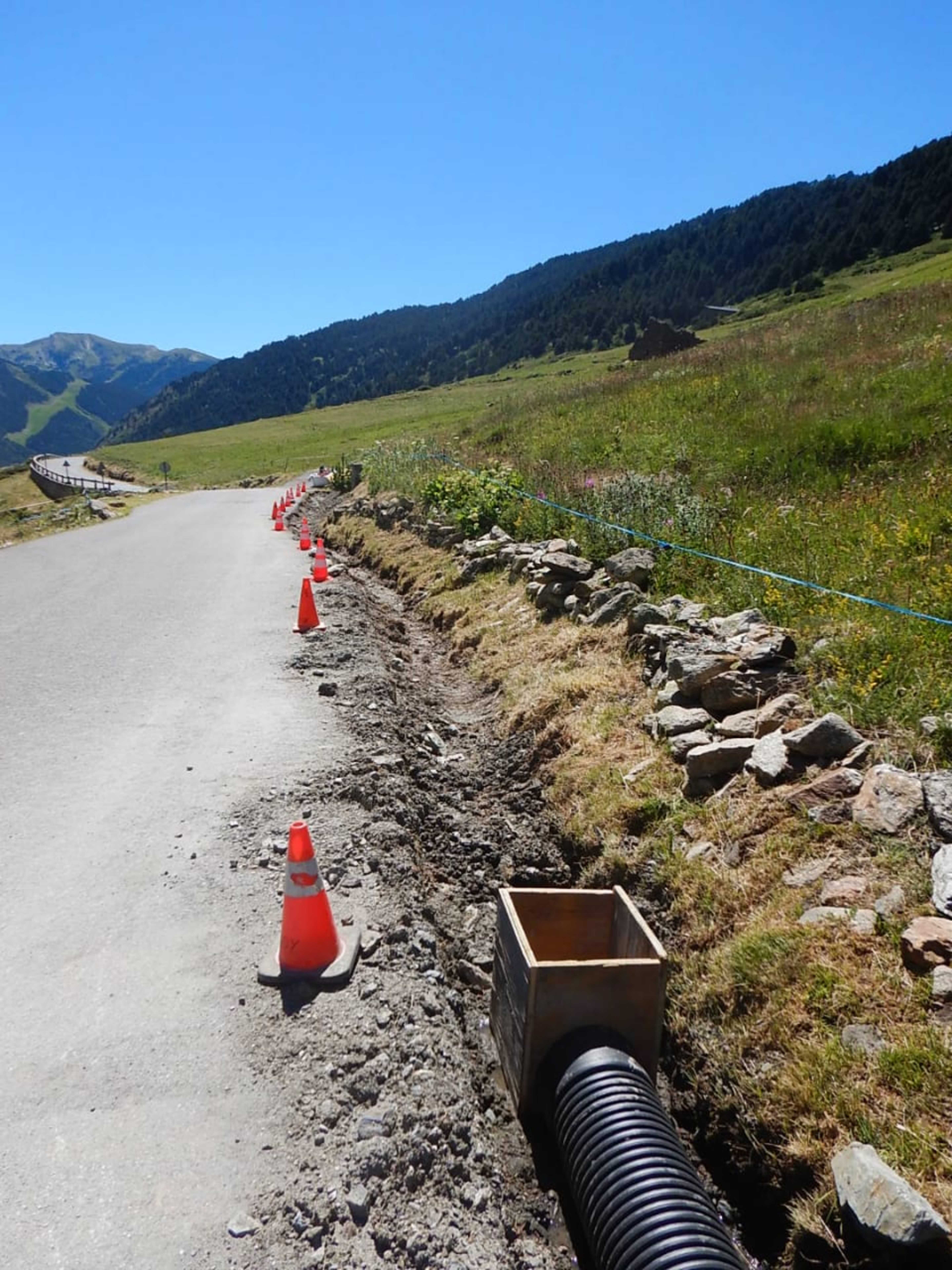 Una imatge de les obres.
