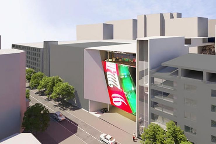 Fotomuntatge del projecte de casino de Jocs SA