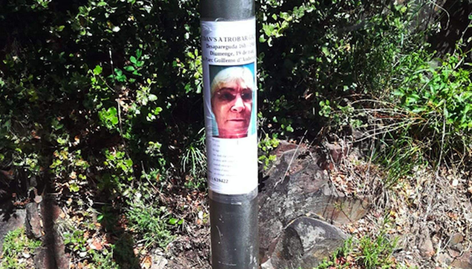 Els darrers dies s'havien penjat cartells difonent la desaparició de la dona, que s'han retirat just després de la localització del cos.