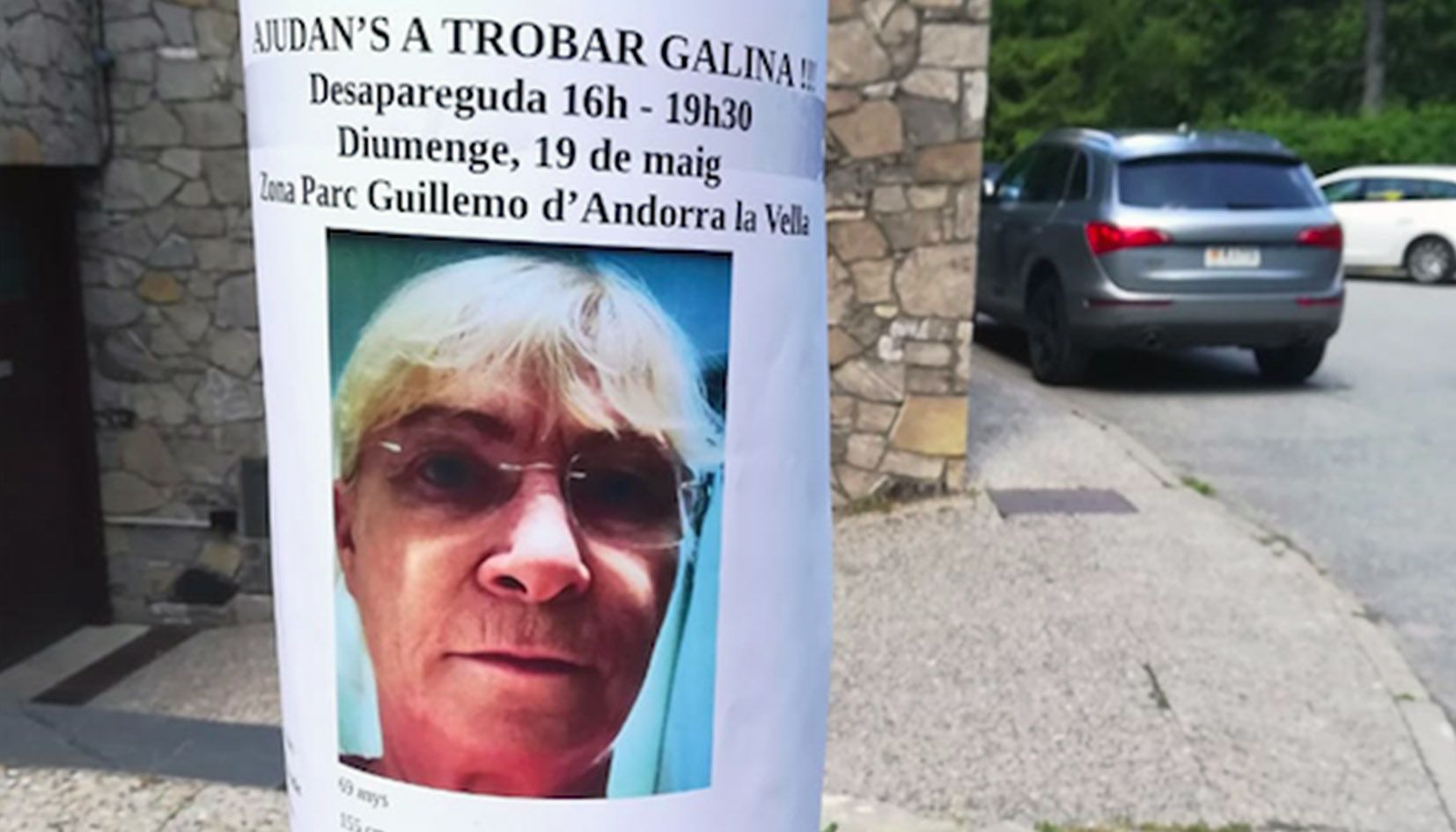 Un dels cartells en què es demanava la col·laboració ciutadana abans de ser retirats.