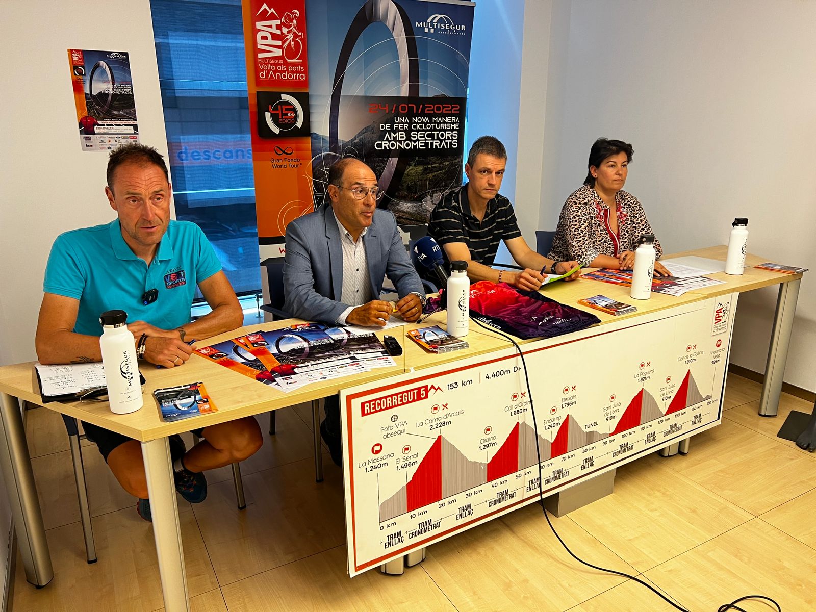 Presentació de la 45a Multisegur Volta als Ports d’Andorra