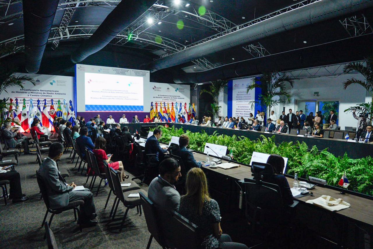 Un moment de la trobada ministerial a Santo Domingo.