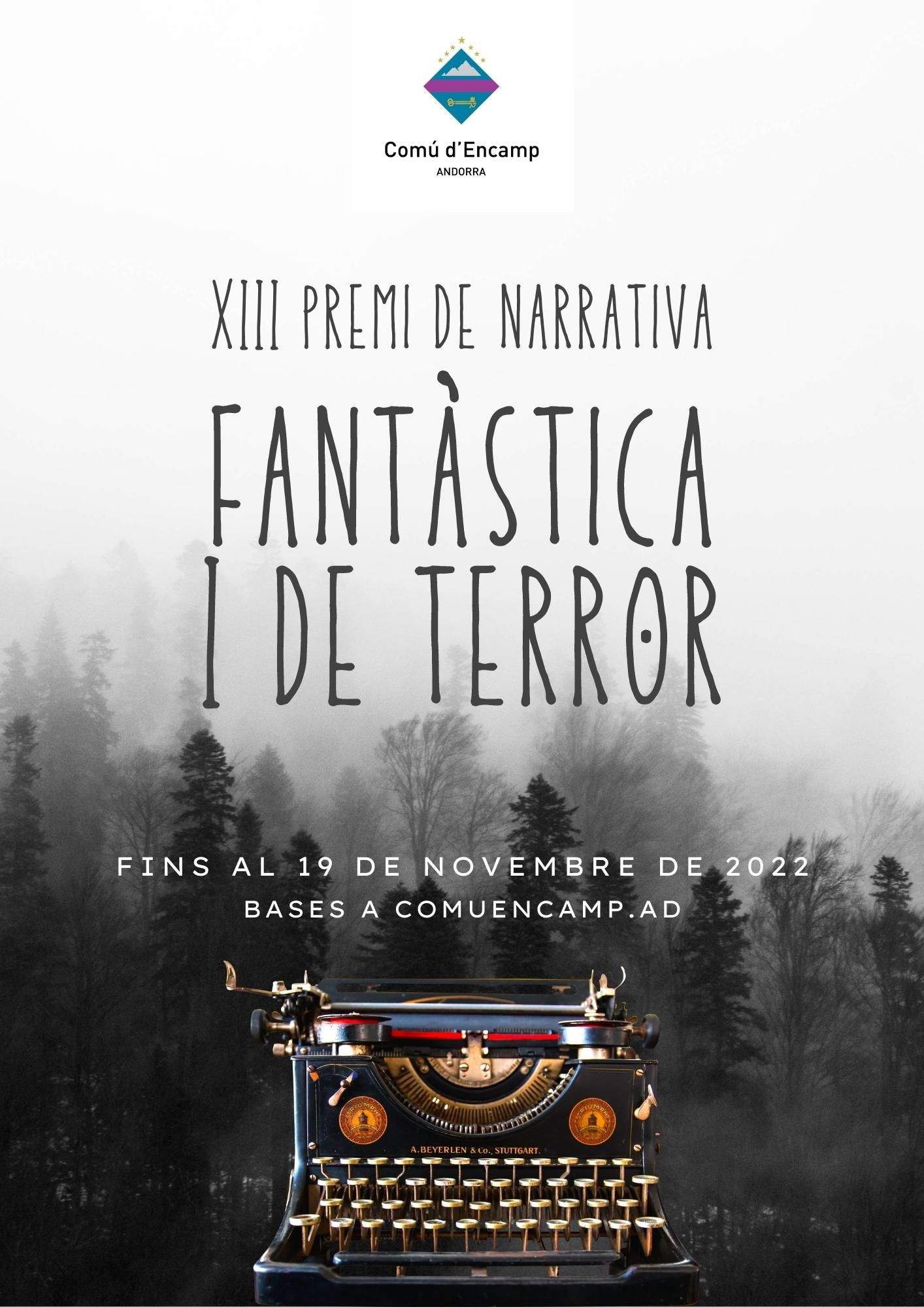 20221119 premi narrativa terror 2022 ComúEncamp