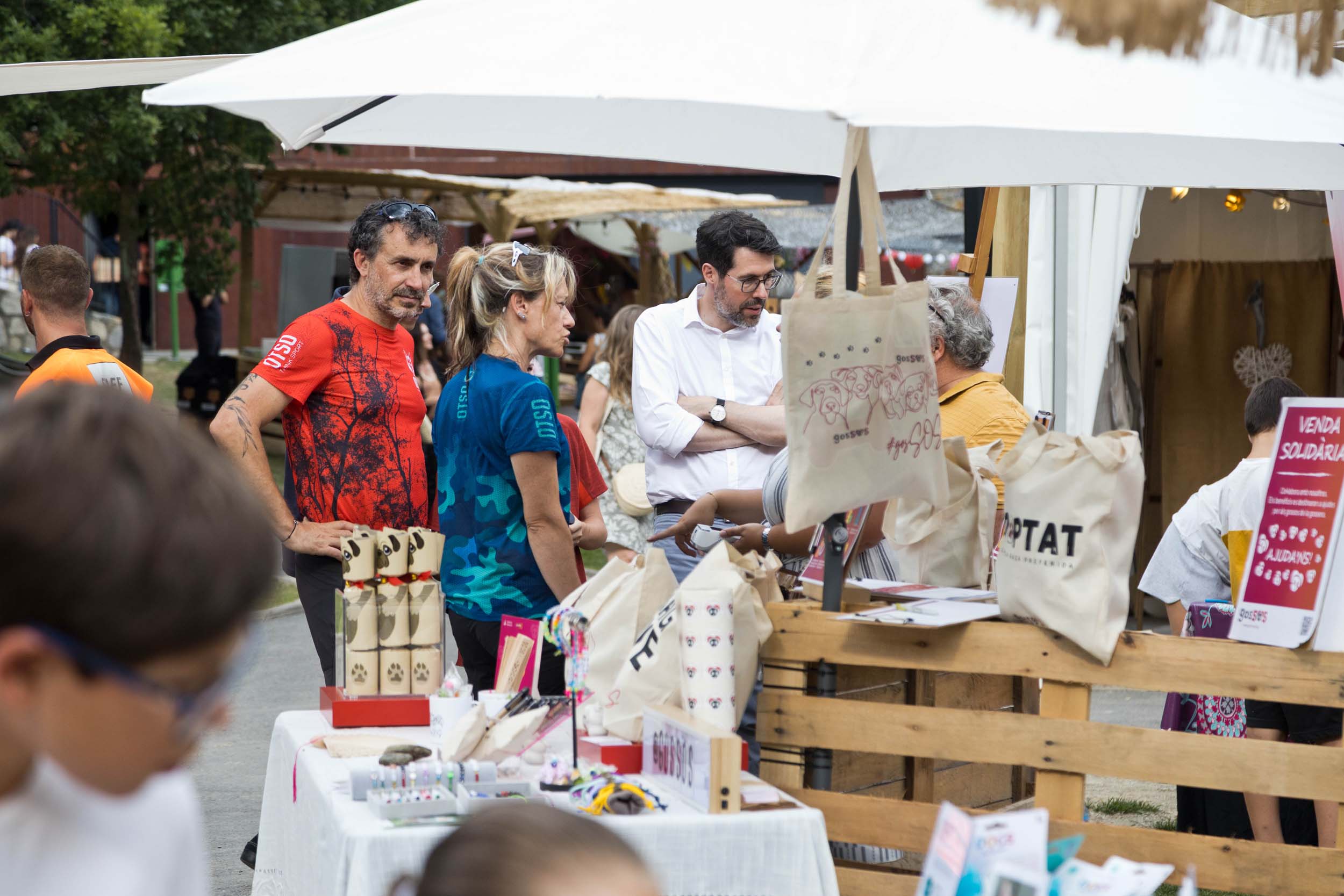 Un dels estands de la Serenalla.