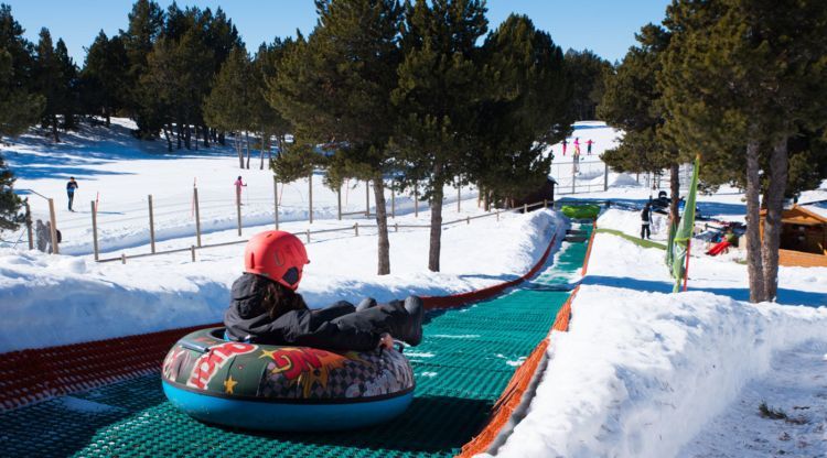 Una de les atraccions d'hivern a Naturlandia