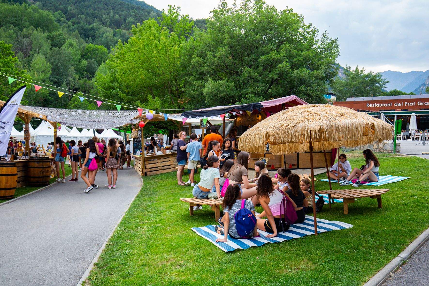 El Prat Gran durant la celebració de la Serenalla aquest passat cap de setmana