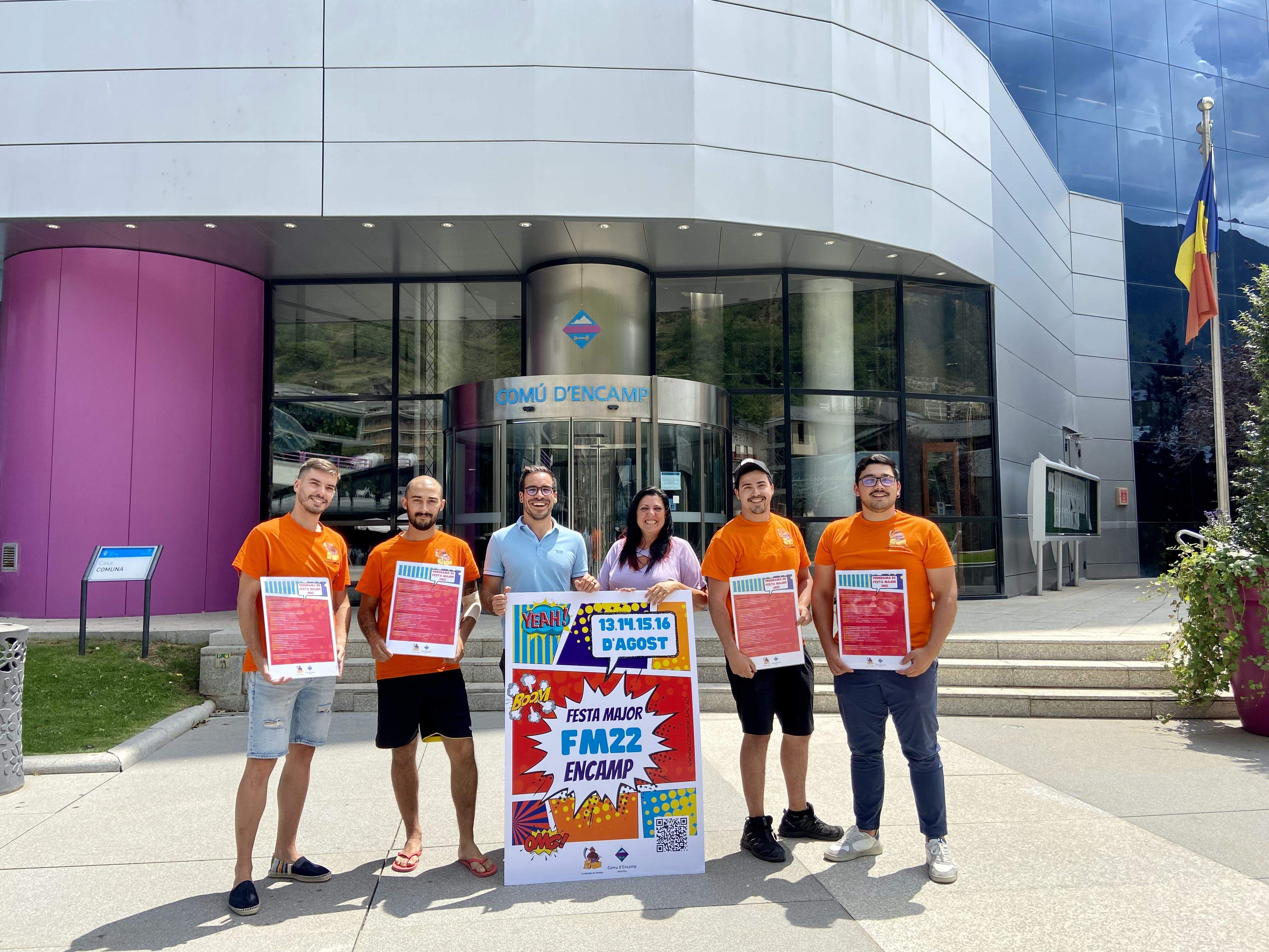 La presentació del programa de festa major d'Encamp.