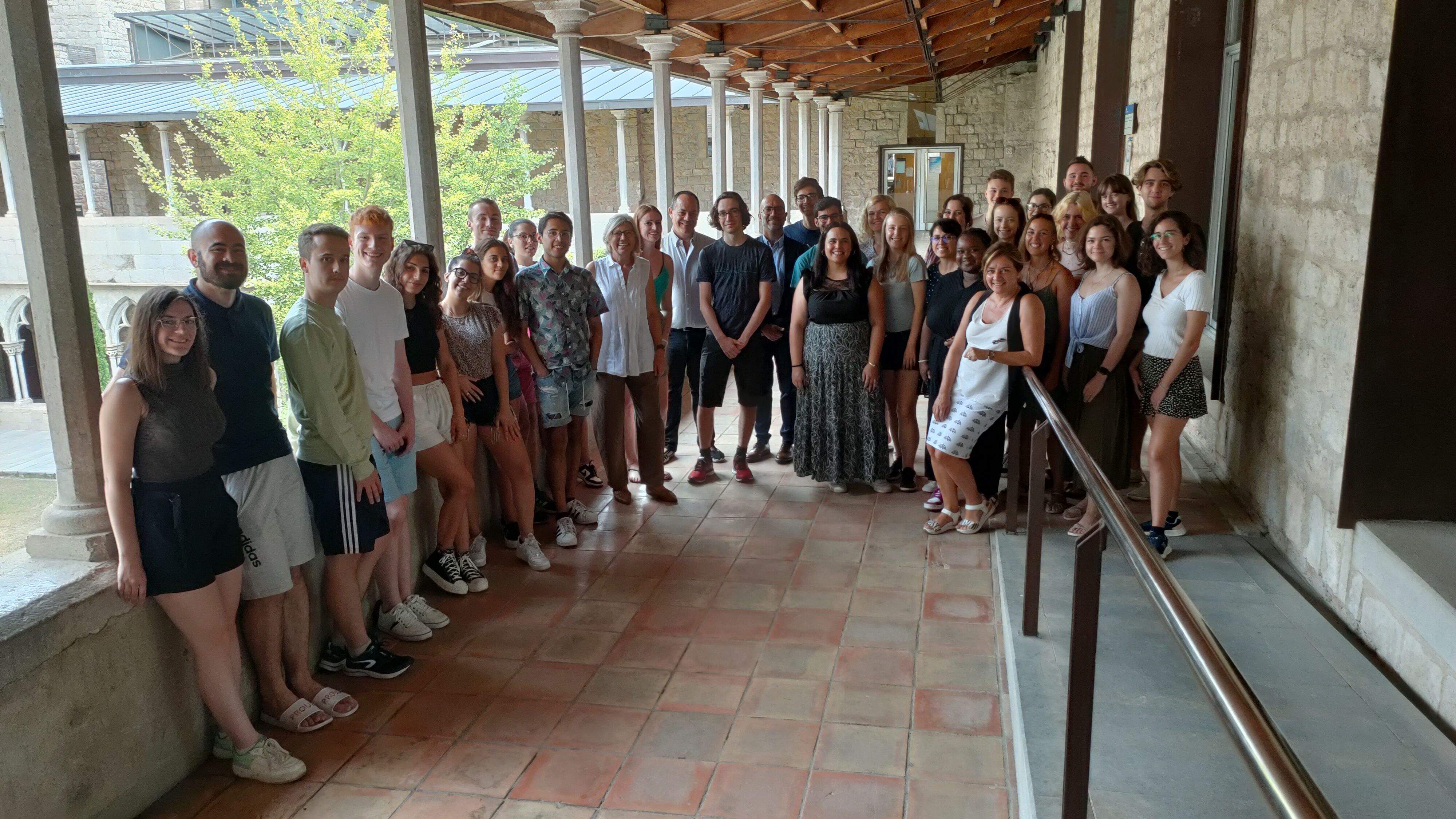 Els participants del Campus de llengua catalana.