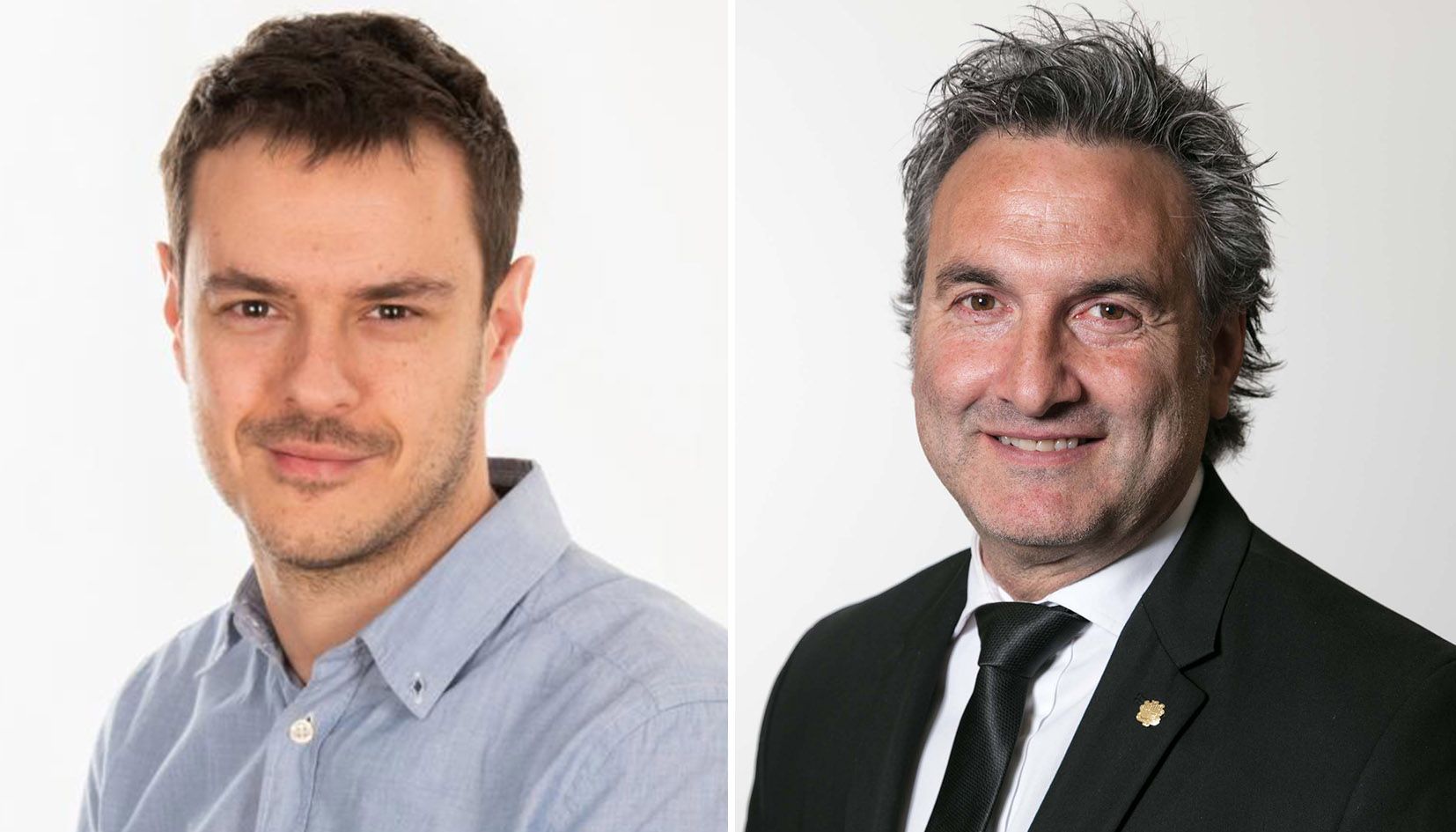 Marc Galabert (esquerra) i Justo Ruiz.