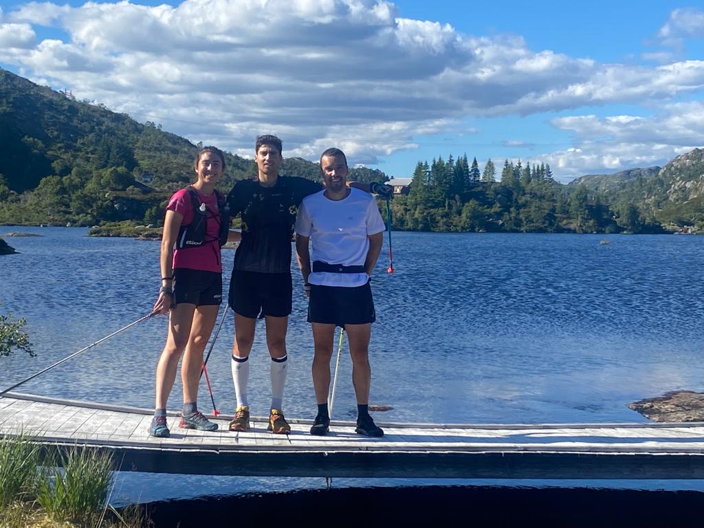 L'equip de fons, a Noruega.