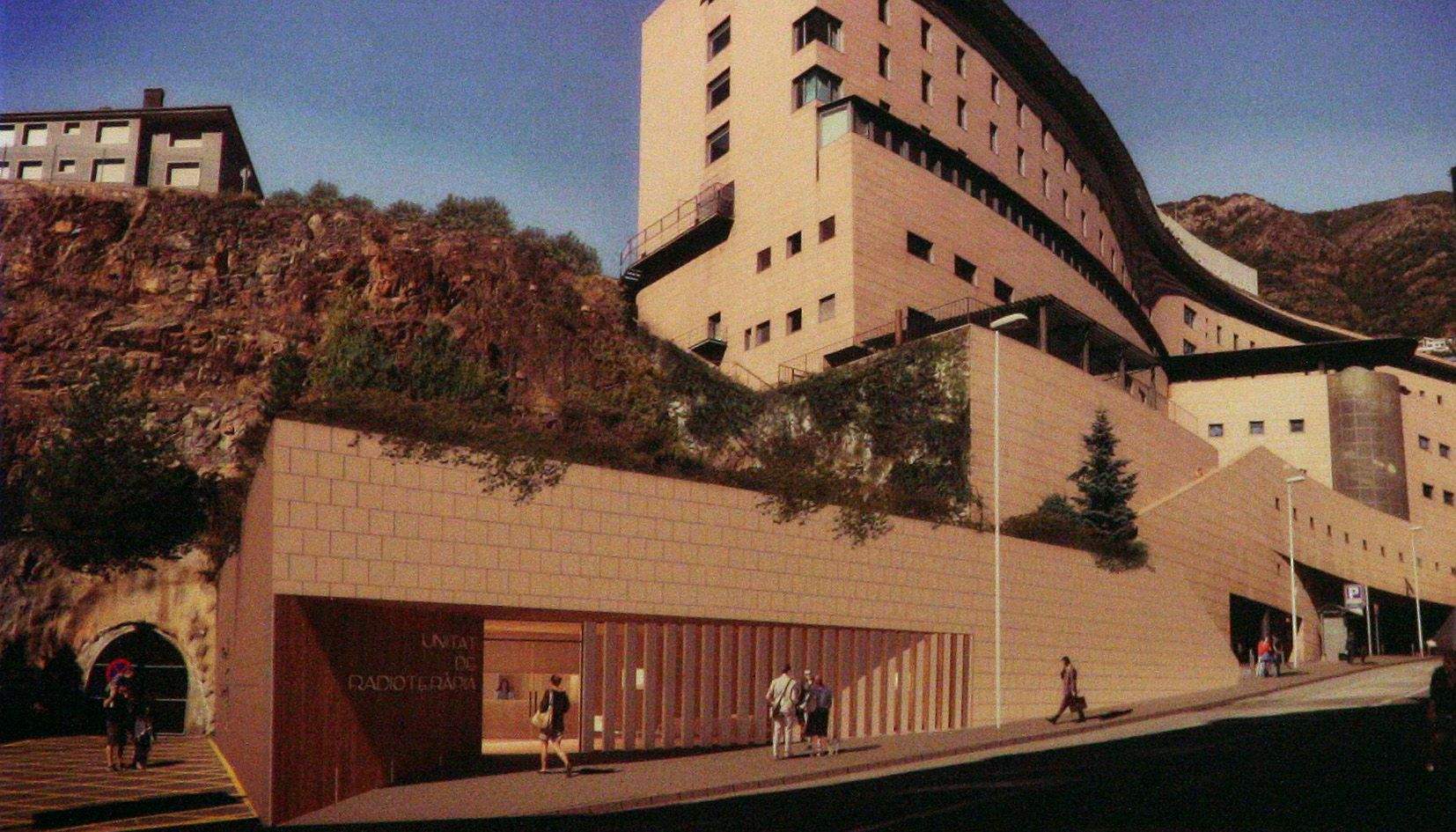 Imatge de la simulació de la unitat inclosa en l'avantprojecte guanyador del concurs d'idees.