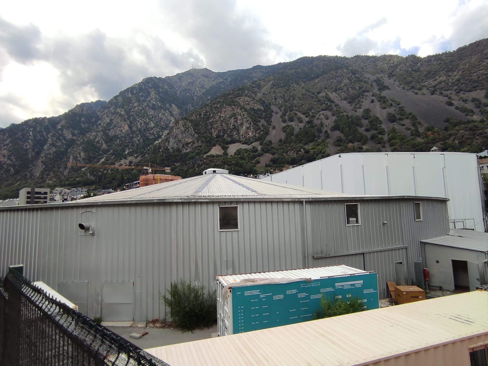 L'antiga seu del COEX, aquesta tarda.