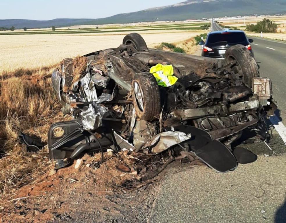 El vehicle accidentat.