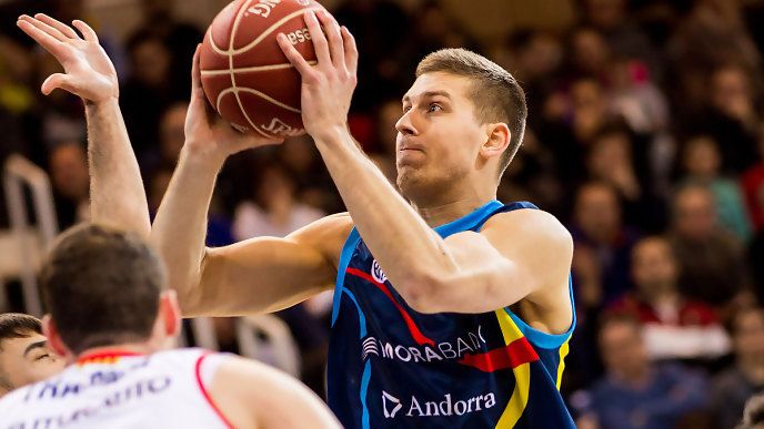 Chris Czerapowicz en la seva primera etapa com a jugador tricolor.