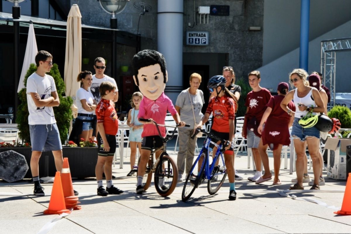 Participants a la Purito Kids d'aquest dissabte a Encamp.