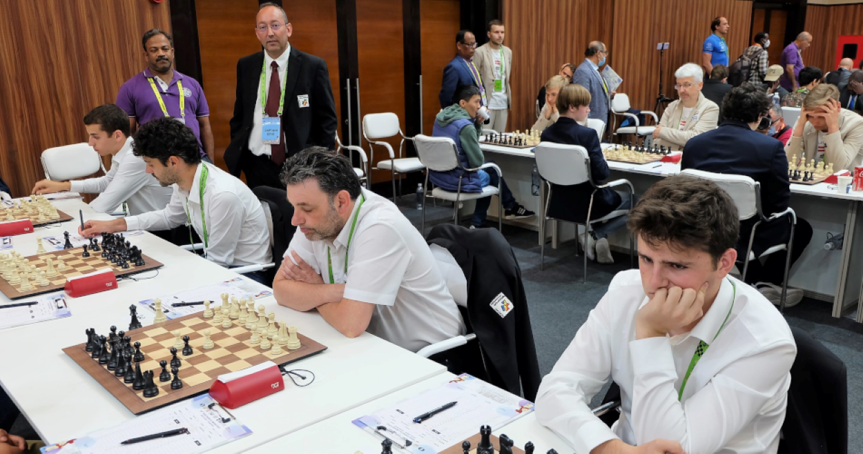 L'equip andorrà durant les partides d'aquest dissabte.