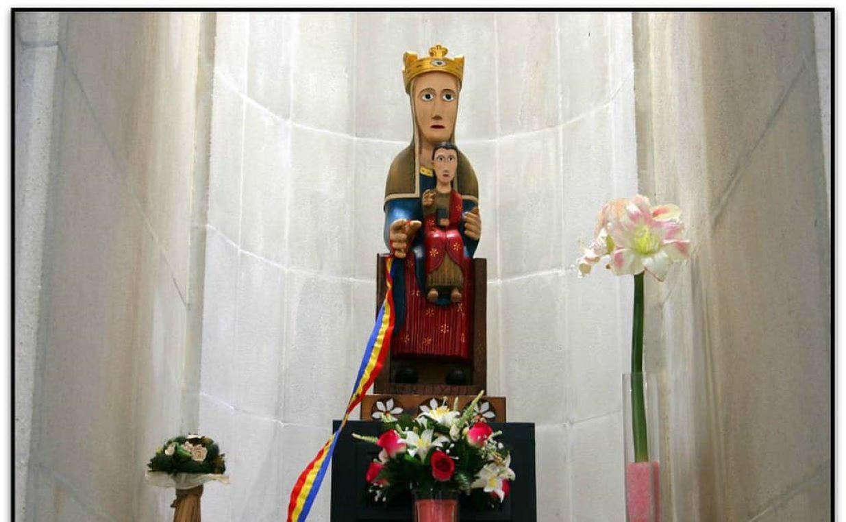 Talla de la Verge de Meritxell.